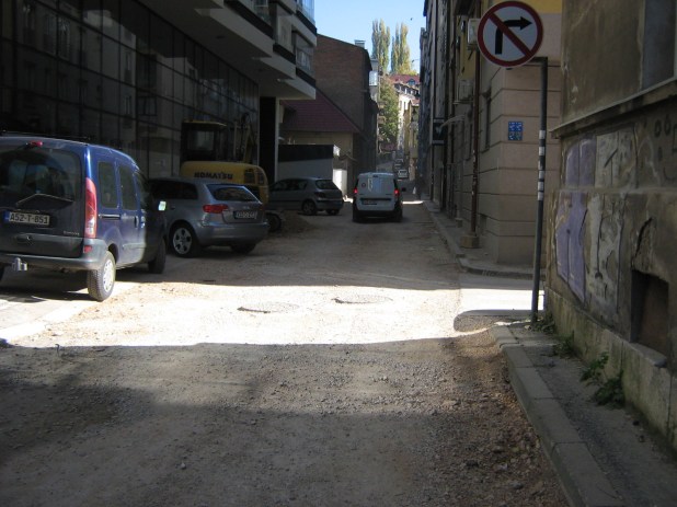 Rekonstruirana Kemalbegova bez trotoara