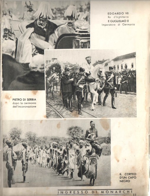 Kraljevske ceremonije- englesko-njemacka; srbijanska; plemenska.