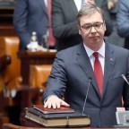 Zakleo se Vučić na Miroslavljevom jevanđelju/evanđelju, bosanskohercegovačkom spomeniku kulture u rasijanju