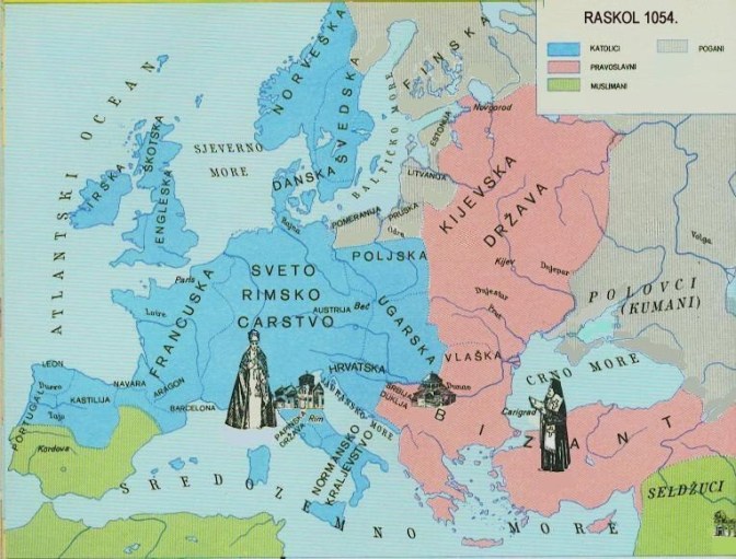 13. Crkveni raskol (1054.) Velika shizma