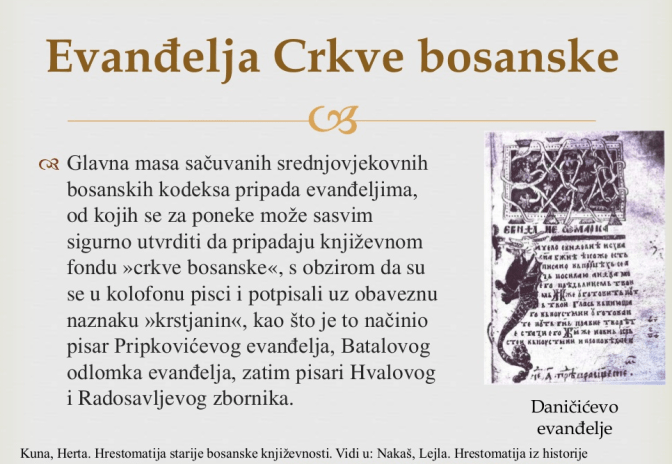 Evanđelje Crkve bosanske