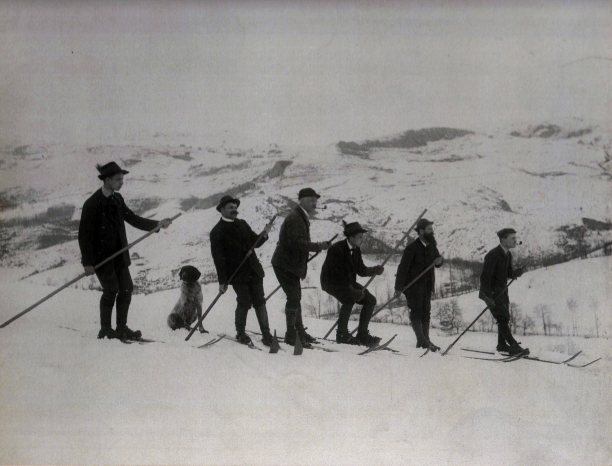 prvi skijasi na betaniji (a la zdarski) iza 1890. godine