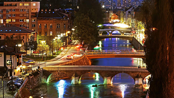 sarajevo noću